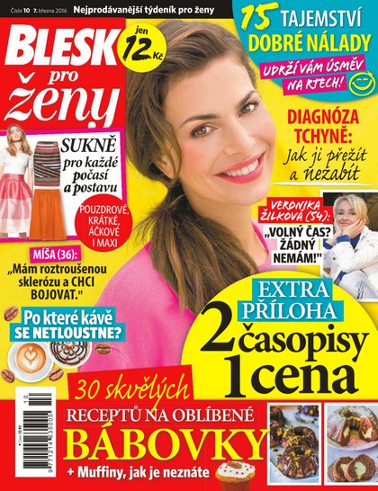 E-magazín Blesk pro ženy - 7.3.2016 - CZECH NEWS CENTER a. s.