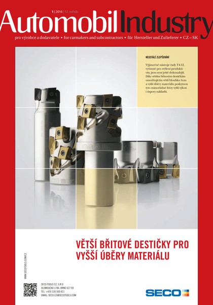 E-magazín Automobil Industry 1/2016 - INFOCUBE s.r.o.