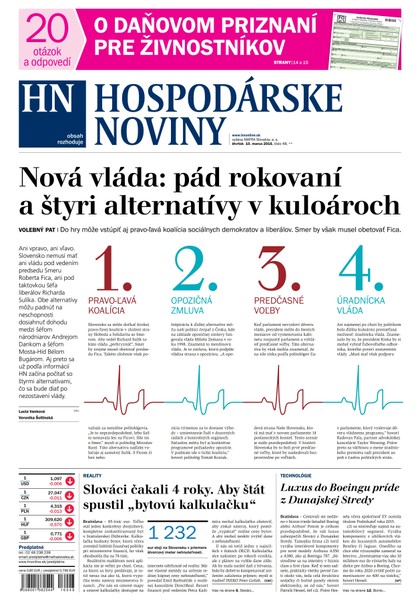 E-magazín Hospodárske noviny 10.3.2016 - MAFRA Slovakia, a.s.