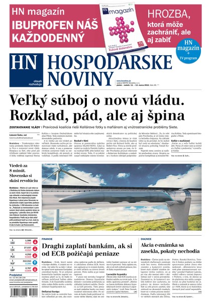 E-magazín Hospodárske noviny 11.3.2016 - MAFRA Slovakia, a.s.