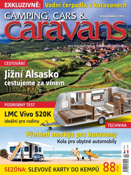 E-magazín Camping, Cars &amp; Caravans 2/2016 - NAKLADATELSTVÍ MISE, s.r.o.