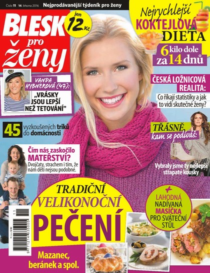 E-magazín Blesk pro ženy - 14.3.2016 - CZECH NEWS CENTER a. s.