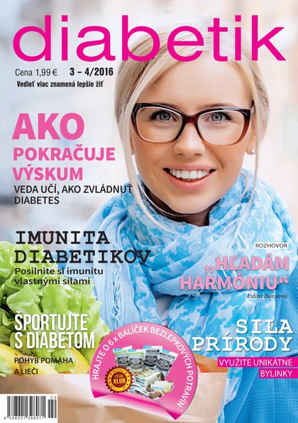 E-magazín Diabetik 3-4/2016 - MAFRA Slovakia, a.s.