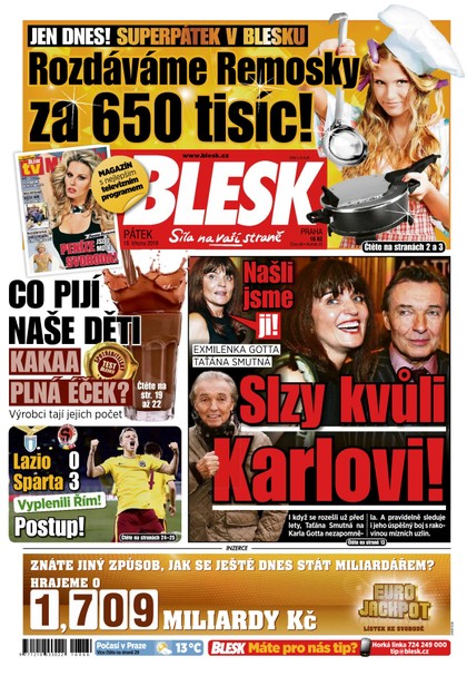 E-magazín Blesk - 18.3.2016 - CZECH NEWS CENTER a. s.