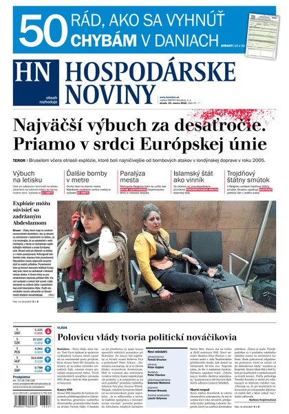 E-magazín Hospodárske noviny 23.03.2016 - MAFRA Slovakia, a.s.