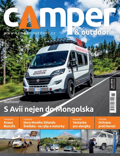 E-magazín Camper &amp; Outdoor 1/2016 - NAKLADATELSTVÍ MISE, s.r.o.
