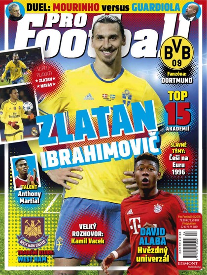 E-magazín PRO FOOTBALL 4/2016 - Egmont ČR, s. r. o.