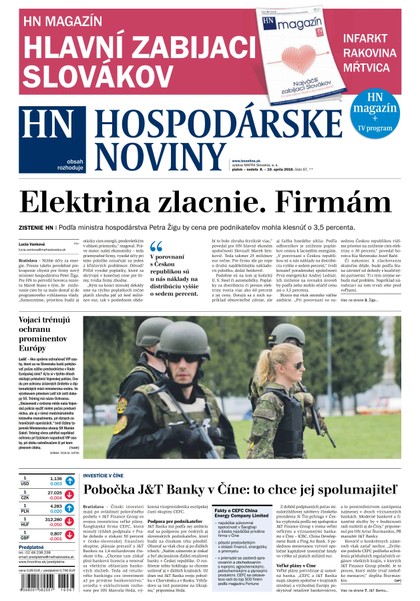 E-magazín Hospodárske noviny 08.04.2016 - MAFRA Slovakia, a.s.