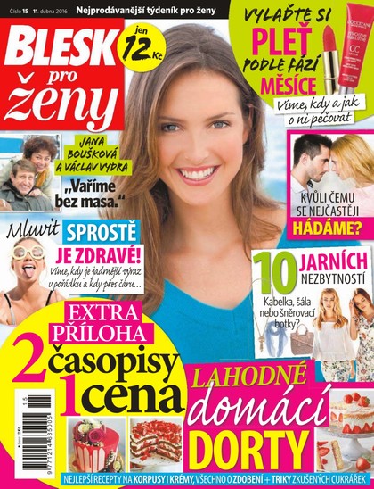 E-magazín Blesk pro ženy - 11.4.2016 - CZECH NEWS CENTER a. s.