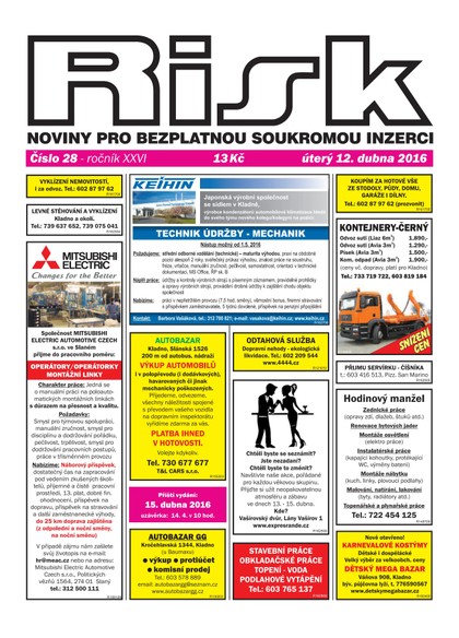 E-magazín Risk 28/2016 - Risk