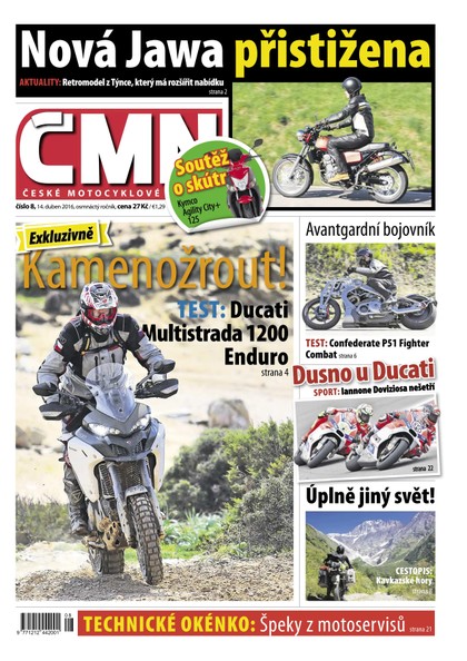 E-magazín ČMN 2016/08 - Bikes Publishing, s.r.o.