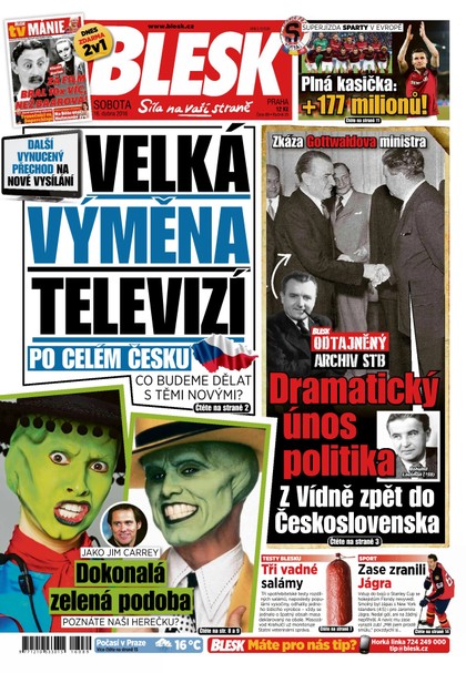 E-magazín Blesk - 16.4.2016 - CZECH NEWS CENTER a. s.