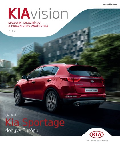 E-magazín KIA vision 2016 - Kia Motors Sales Slovensko s.r.o. 