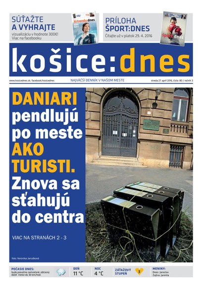 E-magazín Košice:dnes 27.4.2016 - KRATKY GLOBAL: PUBLISHING, družstvo
