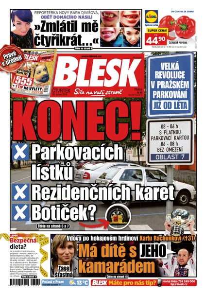 E-magazín Blesk - 28.4.2016 - CZECH NEWS CENTER a. s.