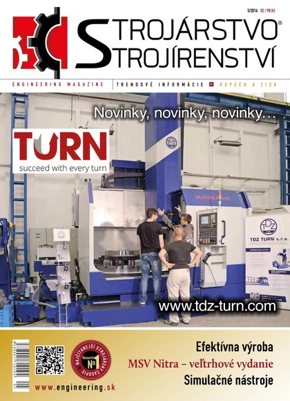 E-magazín STROJÁRSTVO/STROJÍRENSTVÍ 5/2016 - MEDIA/ST s.r.o.