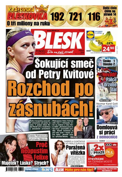 E-magazín Blesk - 16.5.2016 - CZECH NEWS CENTER a. s.