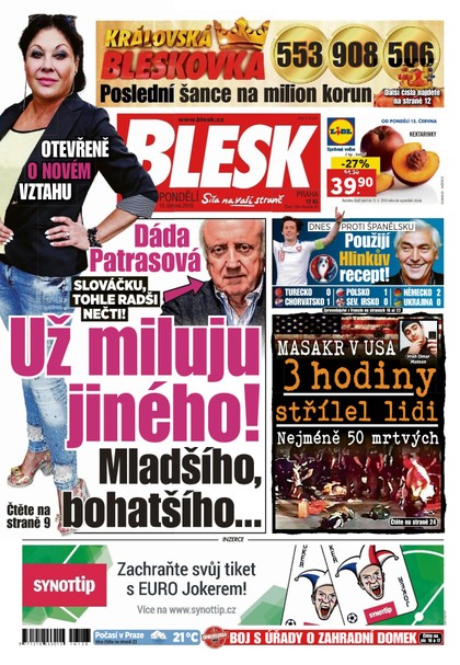 E-magazín Blesk - 13.6.2016 - CZECH NEWS CENTER a. s.