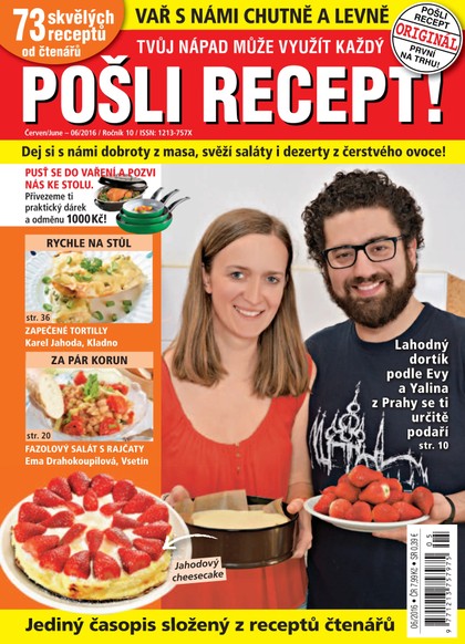 E-magazín Pošli recept 6/2016 - Burda Praha spol. s r.o.