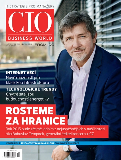 E-magazín CIO Business World 3/2016 - Internet Info DG, a.s.