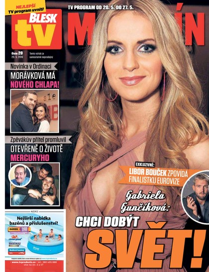 E-magazín Blesk Tv magazín - 20.5.2016 - CZECH NEWS CENTER a. s.