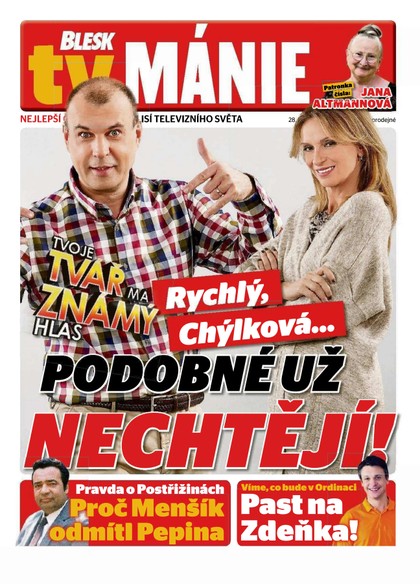 E-magazín Blesk Tv manie - 28.5.2016 - CZECH NEWS CENTER a. s.