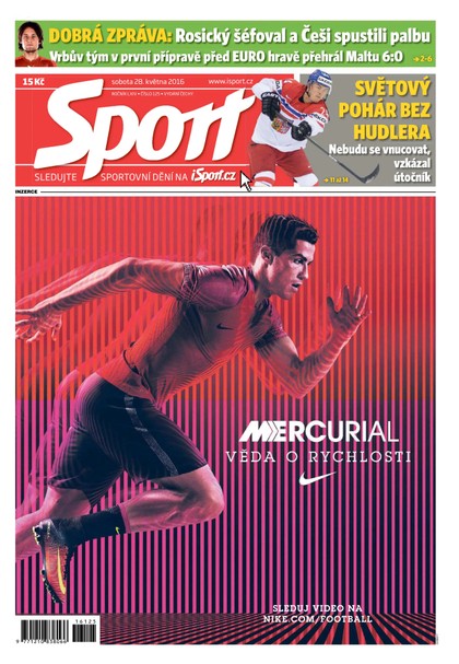 E-magazín Sport - 28.5.2016 - CZECH NEWS CENTER a. s.