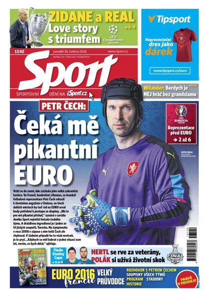 E-magazín Sport - 30.5.2016 - CZECH NEWS CENTER a. s.