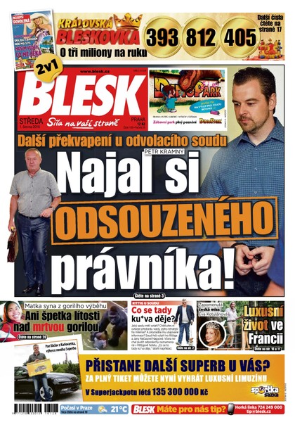 E-magazín Blesk - 1.6.2016 - CZECH NEWS CENTER a. s.