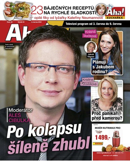 E-magazín AHA! Tv - 2.6.2016 - CZECH NEWS CENTER a. s.