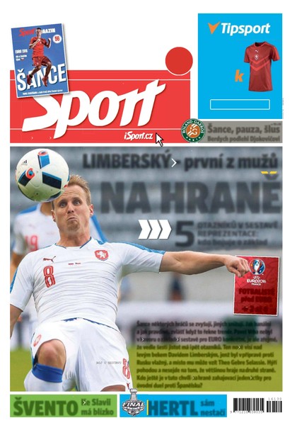 E-magazín Sport - 3.6.2016 - CZECH NEWS CENTER a. s.