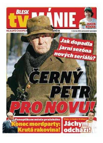E-magazín Blesk Tv manie - 4.6.2016 - CZECH NEWS CENTER a. s.