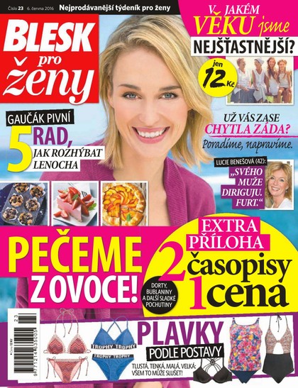 E-magazín Blesk pro ženy - 6.6.2016 - CZECH NEWS CENTER a. s.