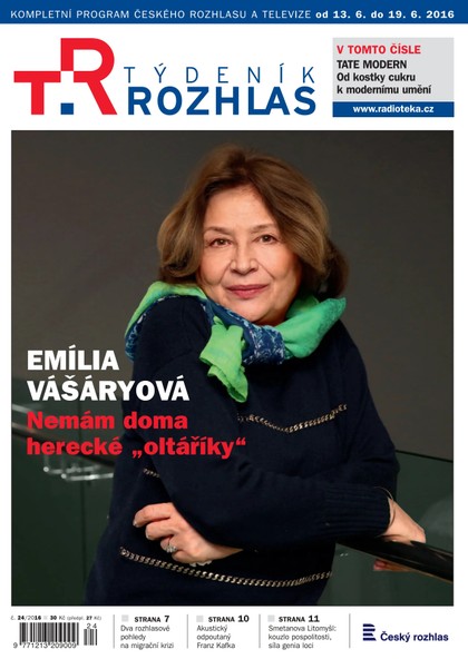 E-magazín Týdeník Rozhlas 24/2016 - Radioservis, a. s.