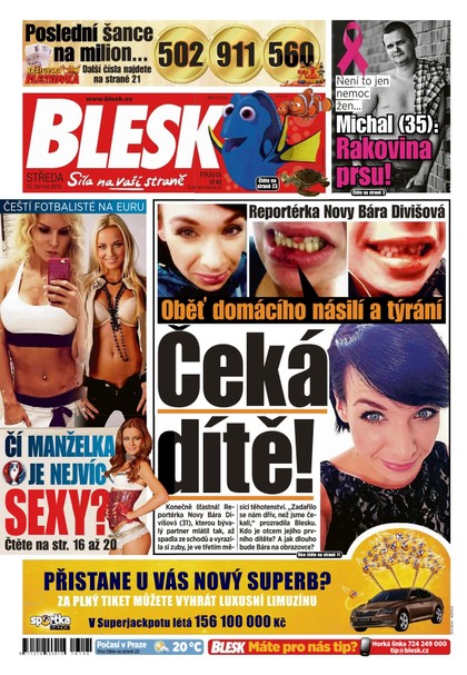 E-magazín Blesk - 15.6.2016 - CZECH NEWS CENTER a. s.