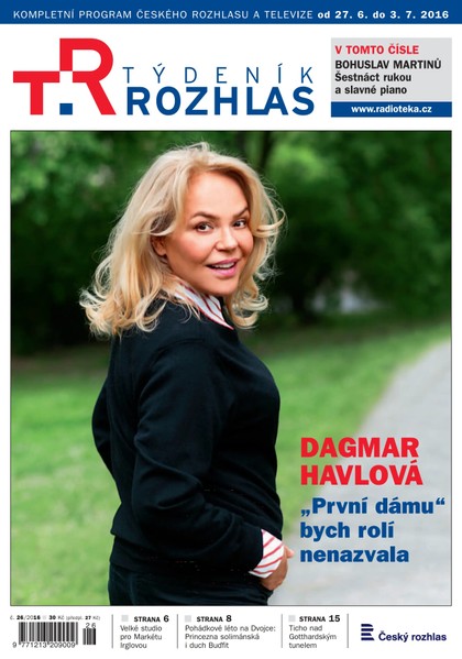 E-magazín Týdeník Rozhlas 26/2016 - Radioservis, a. s.