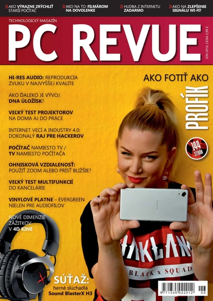E-magazín PC REVUE 6/2016 -  DIGITAL VISIONS spol. s r.o. 