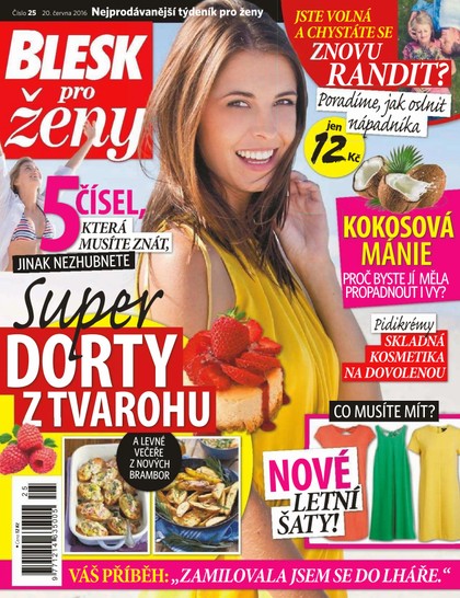 E-magazín Blesk pro ženy - 20.6.2016 - CZECH NEWS CENTER a. s.