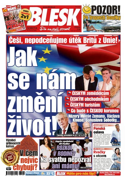 E-magazín Blesk - 25.6.2016 - CZECH NEWS CENTER a. s.