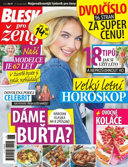 E-magazín Blesk pro ženy - 27.6.2016 - CZECH NEWS CENTER a. s.