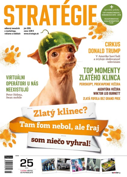 E-magazín Stratégie 6/2016 - MAFRA Slovakia, a.s.
