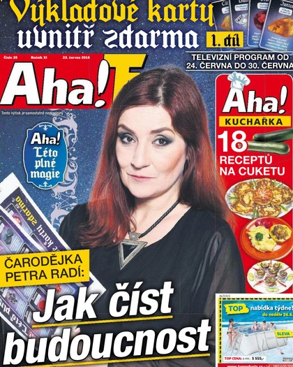 E-magazín Příloha AHA! Tv - 23.6.2016 - CZECH NEWS CENTER a. s.