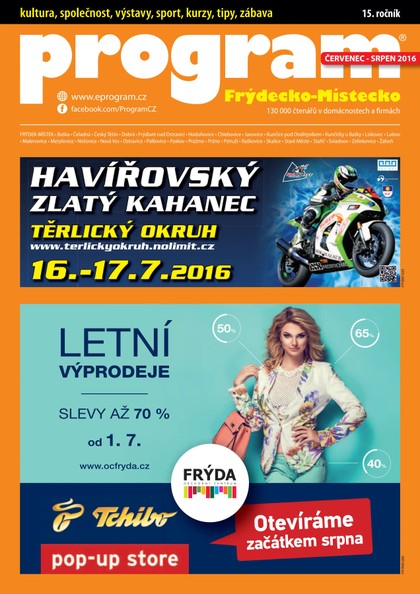 E-magazín Program FM 07-8 2016 - NAKLADATELSTVÍ MISE, s.r.o.