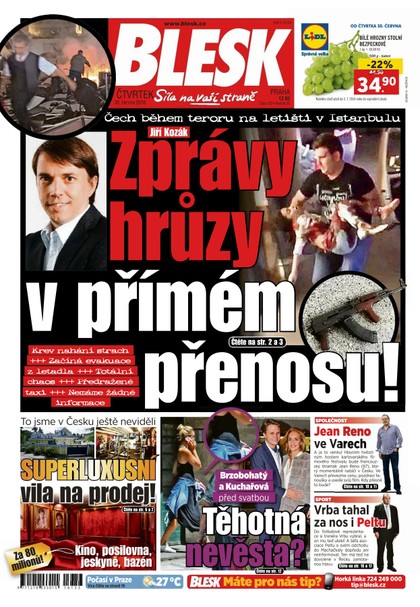 E-magazín Blesk - 30.6.2016 - CZECH NEWS CENTER a. s.