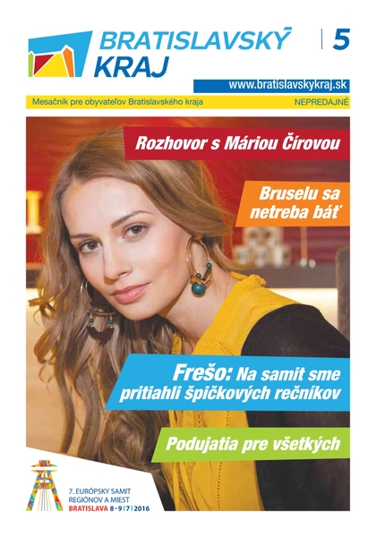 E-magazín BK 5/2016 - Bratislavský samosprávny kraj 