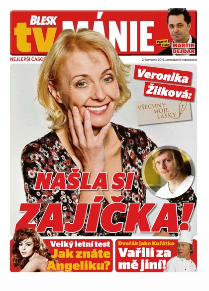 E-magazín Blesk Tv manie - 2.7.2016 - CZECH NEWS CENTER a. s.