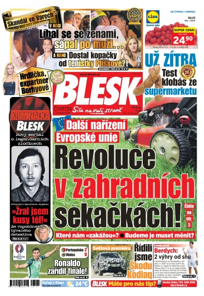 E-magazín Blesk - 7.7.2016 - CZECH NEWS CENTER a. s.