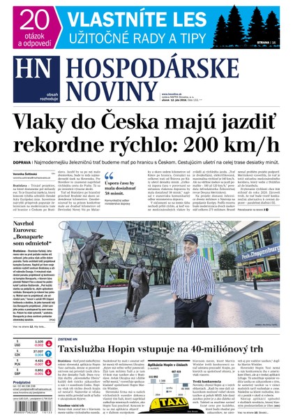E-magazín Hospodárske noviny 12.07.2016 - MAFRA Slovakia, a.s.