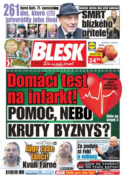 E-magazín Blesk - 14.7.2016 - CZECH NEWS CENTER a. s.
