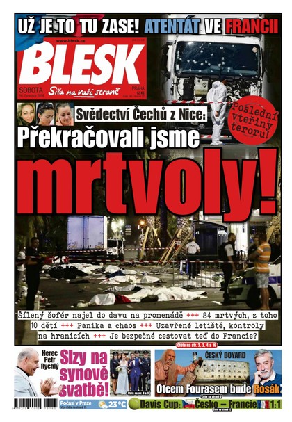 E-magazín Blesk - 16.7.2016 - CZECH NEWS CENTER a. s.